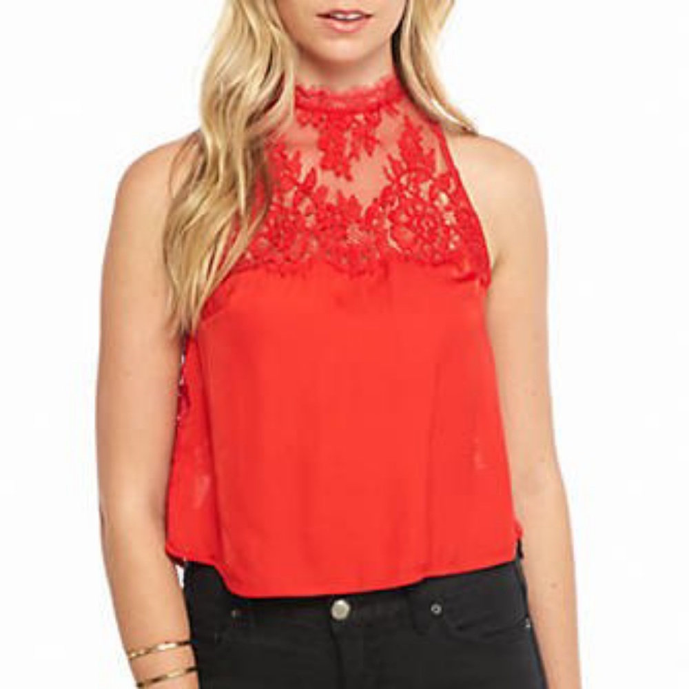 Free People - lace top